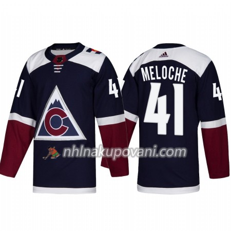 Colorado Avalanche Dresy Nicolas Meloche 41 Alternate 2018-2019 Adidas Authentic - Pánské